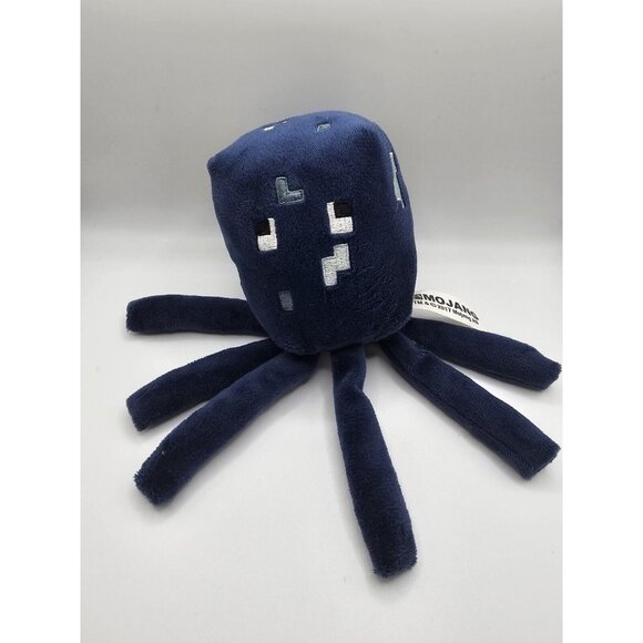 Mojang Other - Minecraft Navy Blue Squid Plush Mojang Stuffed Animal